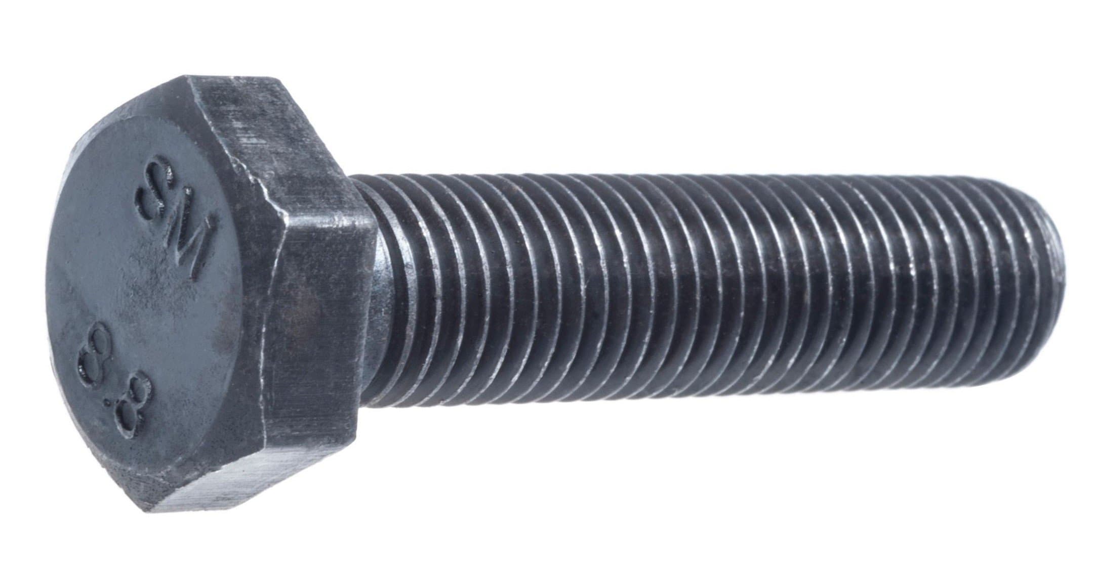 Artículo TORNILLO HEXAGONAL 8.8 MM NF CUERDA CORRIDA P1.00 PAVONADO 8X10 de nuestra sub línea TORNILLO HEXAGONAL G2 NC CUERDA CORRIDA NATURAL referente a la línea tornillos