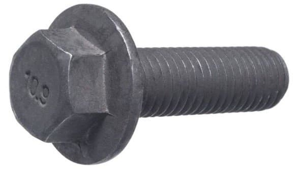 Artículo TORNILLO FLANGE HEXAGONAL 10.9 MM CUERDA CORRIDA P1.25 PAVONADO 8X25 de nuestra sub línea TORNILLO HEXAGONAL G2 NC CUERDA CORRIDA NATURAL referente a la línea tornillos