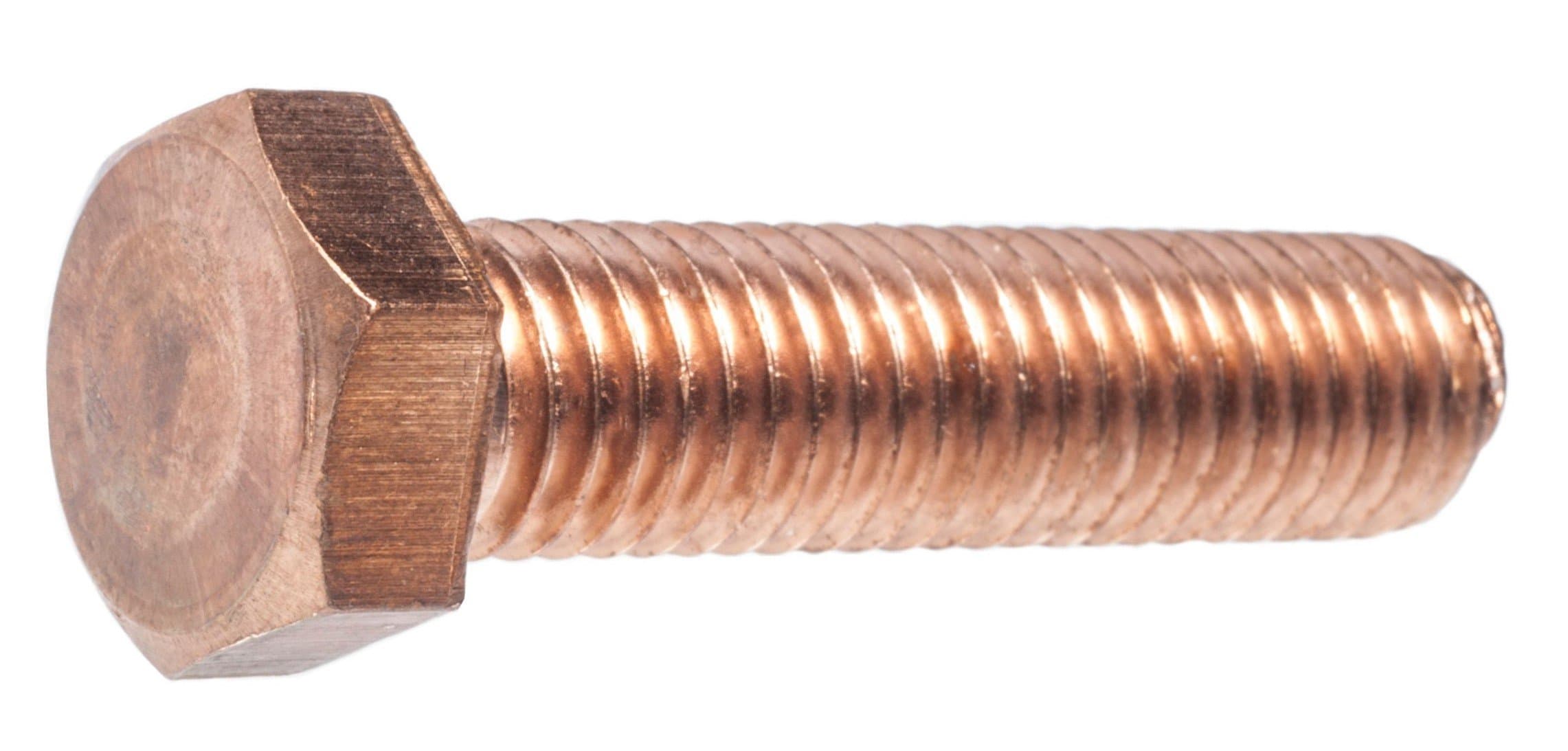 Artículo TORNILLO HEXAGONAL BRONCE NC 16H 3/8X1 de nuestra sub línea TORNILLO HEXAGONAL G2 NC CUERDA CORRIDA NATURAL referente a la línea tornillos