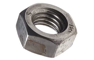 Artículo TUERCA HEXAGONAL 8.8 MM P2.50 NATURAL 20 de nuestra sub línea TUERCA HEXAGONAL LIVIANA G2 NC NATURAL referente a la línea tuercas