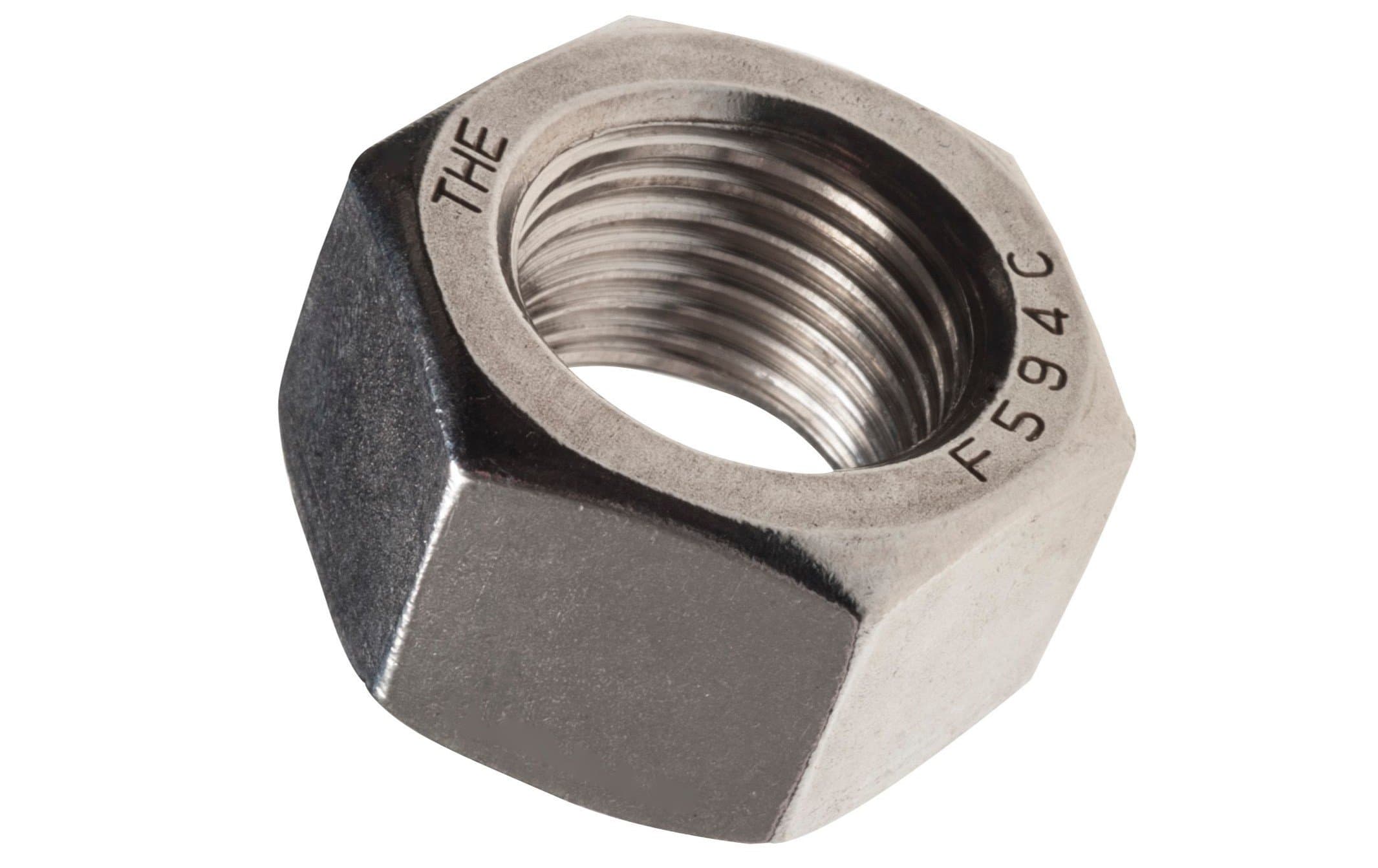 Artículo TUERCA HEXAGONAL T304 INOXIDABLE MM NF P1.00 8 de nuestra sub línea TUERCA HEXAGONAL LIVIANA G2 NC NATURAL referente a la línea tuercas