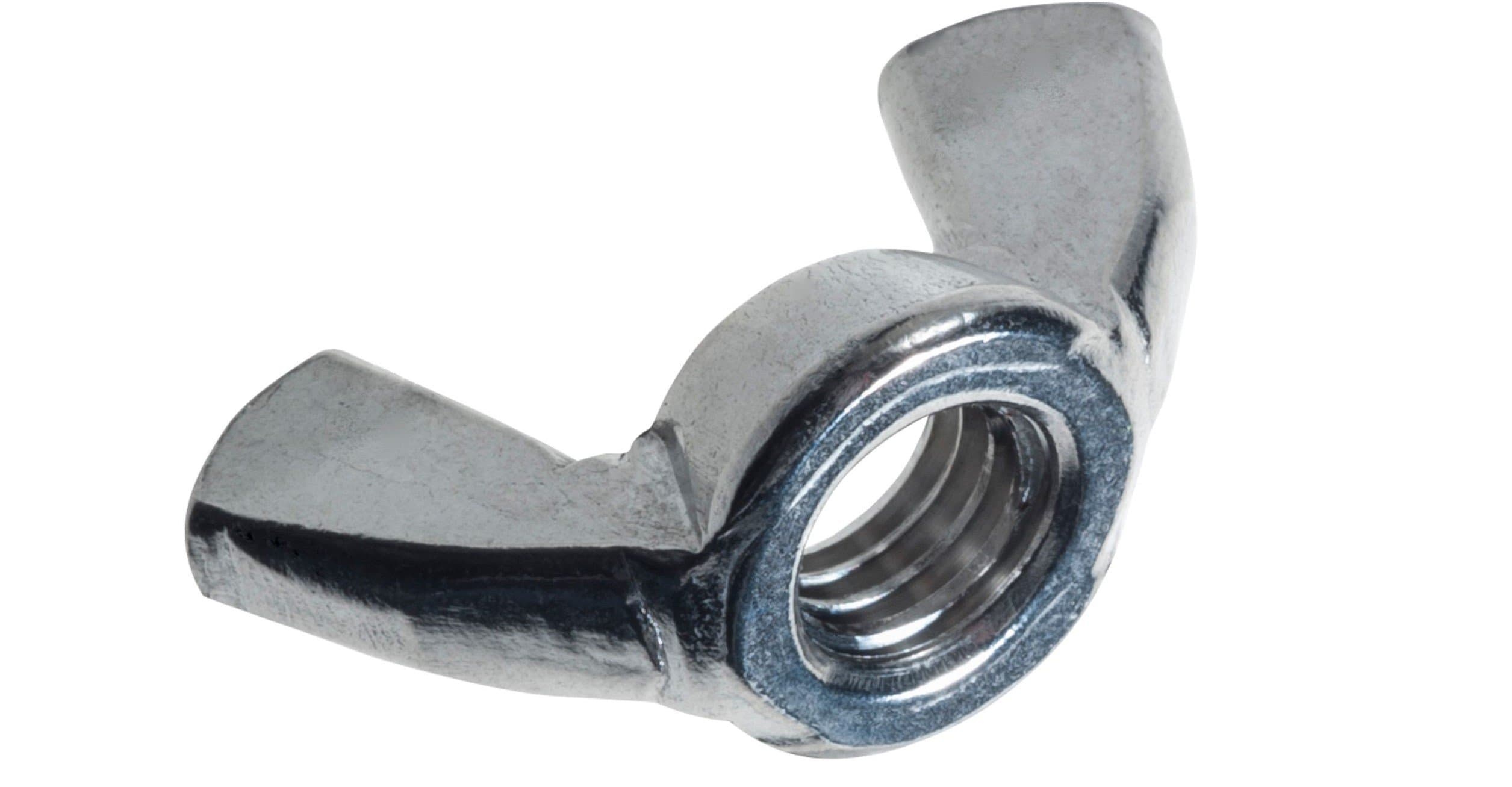 Artículo TUERCA MARIPOSA MM P1.75 GALVANIZADA 12 de nuestra sub línea TUERCA HEXAGONAL LIVIANA G2 NC NATURAL referente a la línea tuercas