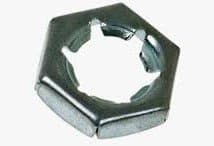 Artículo CONTRATUERCA SEGURIDAD TIPO PAL-NUT NC 11H 5/8 de nuestra sub línea TUERCA HEXAGONAL LIVIANA G2 NC NATURAL referente a la línea tuercas