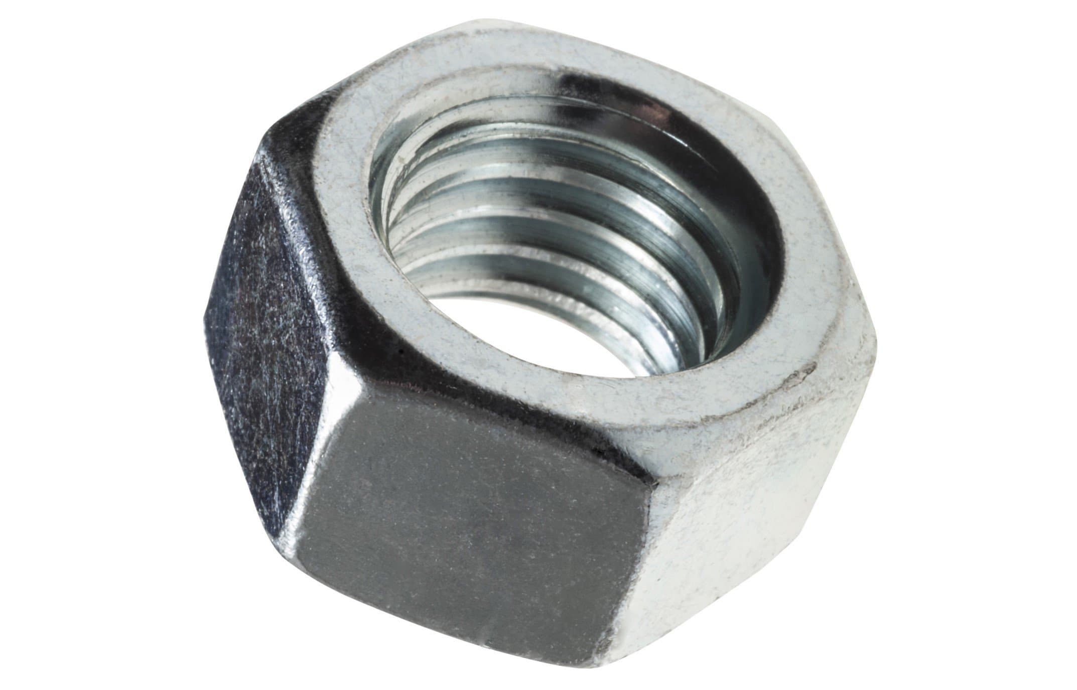 Artículo TUERCA HEXAGONAL IZQUIERDA NC GALVANIZADA 1/2 de nuestra sub línea TUERCA HEXAGONAL LIVIANA G2 NC NATURAL referente a la línea tuercas