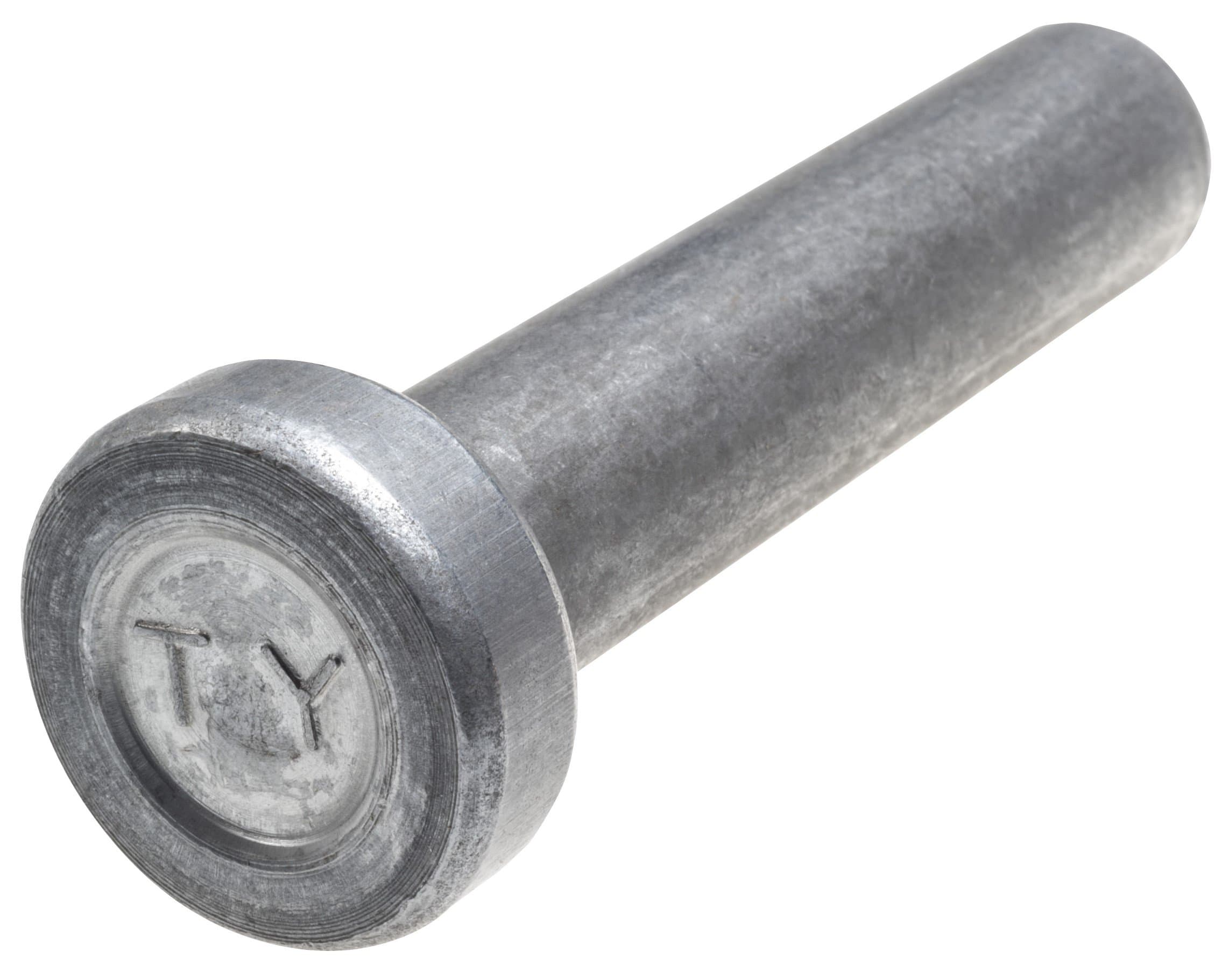 Artículo PERNO SOLDABLE TIPO NELSON CON FLUX 7/8X7-3/16 de nuestra sub línea TORNILLO HEXAGONAL A325 NC CUERDA CORRIDA PAVONADO referente a la línea estructural