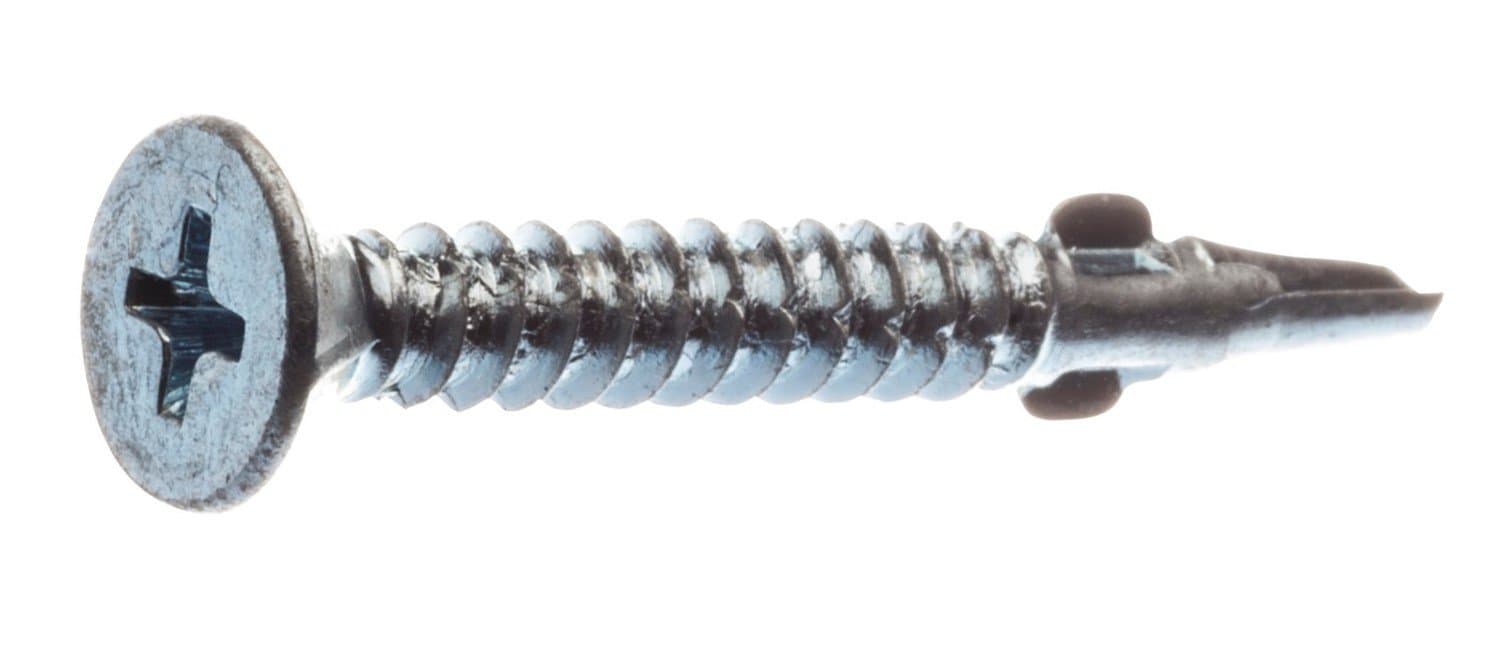 Artículo PIJA CABEZA PLANA PHILLIPS PUNTA DE BROCA CON ALAS GALVANIZADA 10X1-1/2 de nuestra sub línea PIJA MULTIUSOS PHILLIPS NEGRA referente a la línea pijas