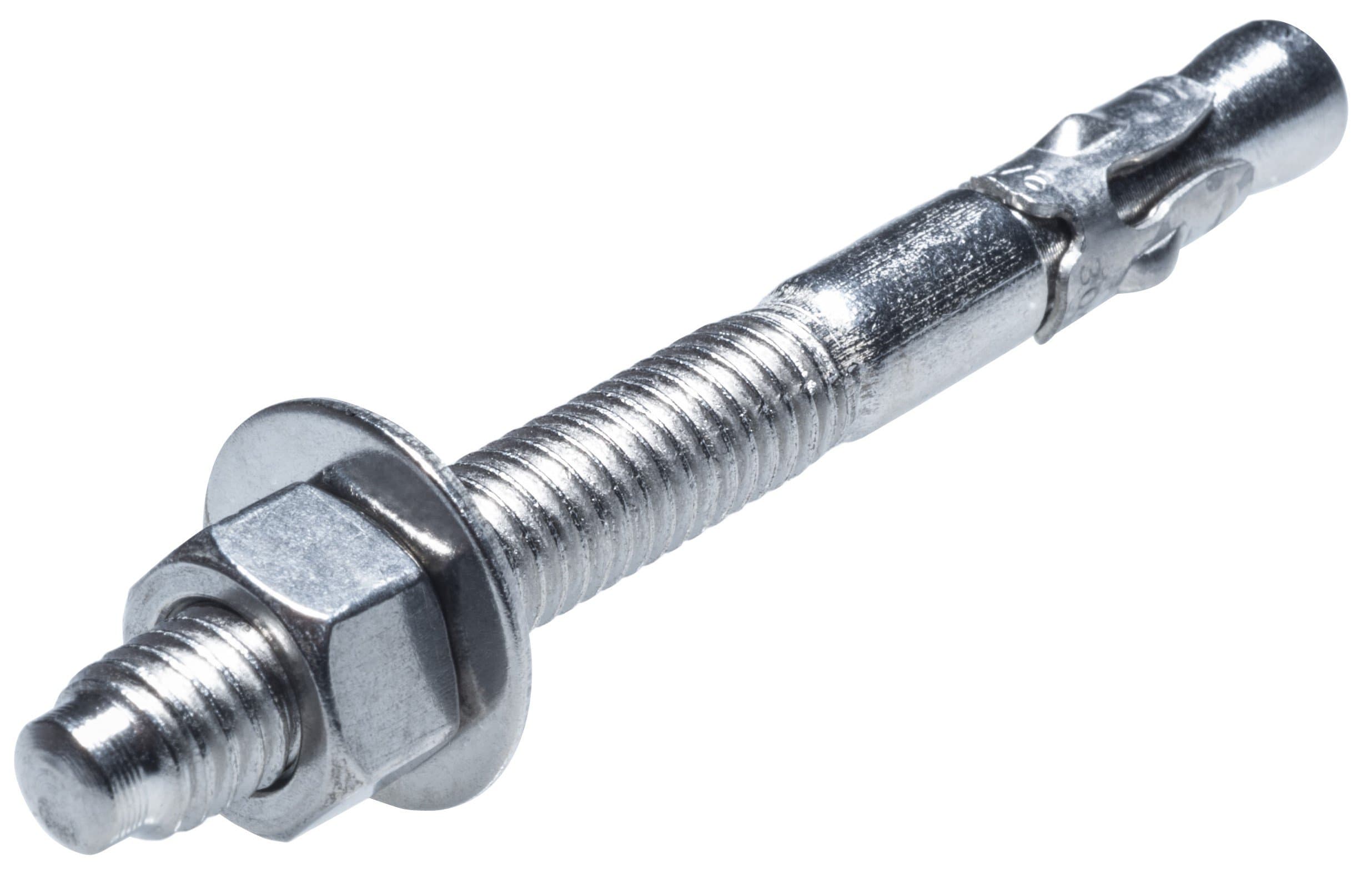 Artículo TAQUETE ARPON T304 INOXIDABLE 1/2X2-3/4 de nuestra sub línea TAQUETE DE PLASTICO ANKER GRIS referente a la línea taquetes