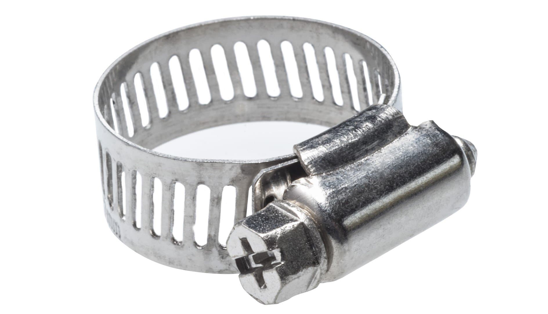 Artículo ABRAZADERA SIN FIN MINI TAPA INOXIDABLE 4 (5.6-16MM) de nuestra sub línea UNICANAL SOLIDO CALIBRE 16 referente a la línea soporteria y sujecion