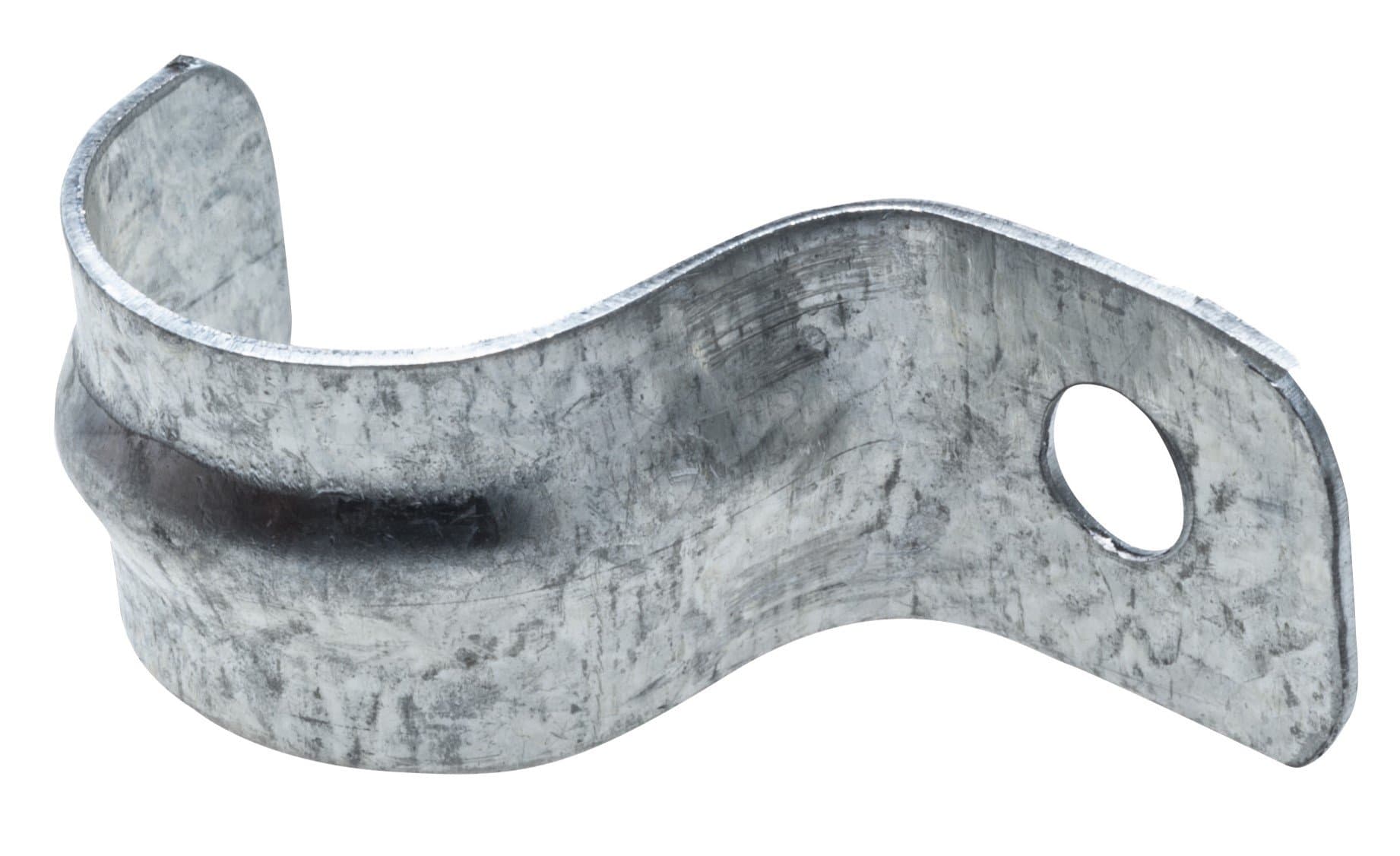 Artículo ABRAZADERA TIPO UNA GALVANIZADA 4 de nuestra sub línea UNICANAL SOLIDO CALIBRE 16 referente a la línea soporteria y sujecion