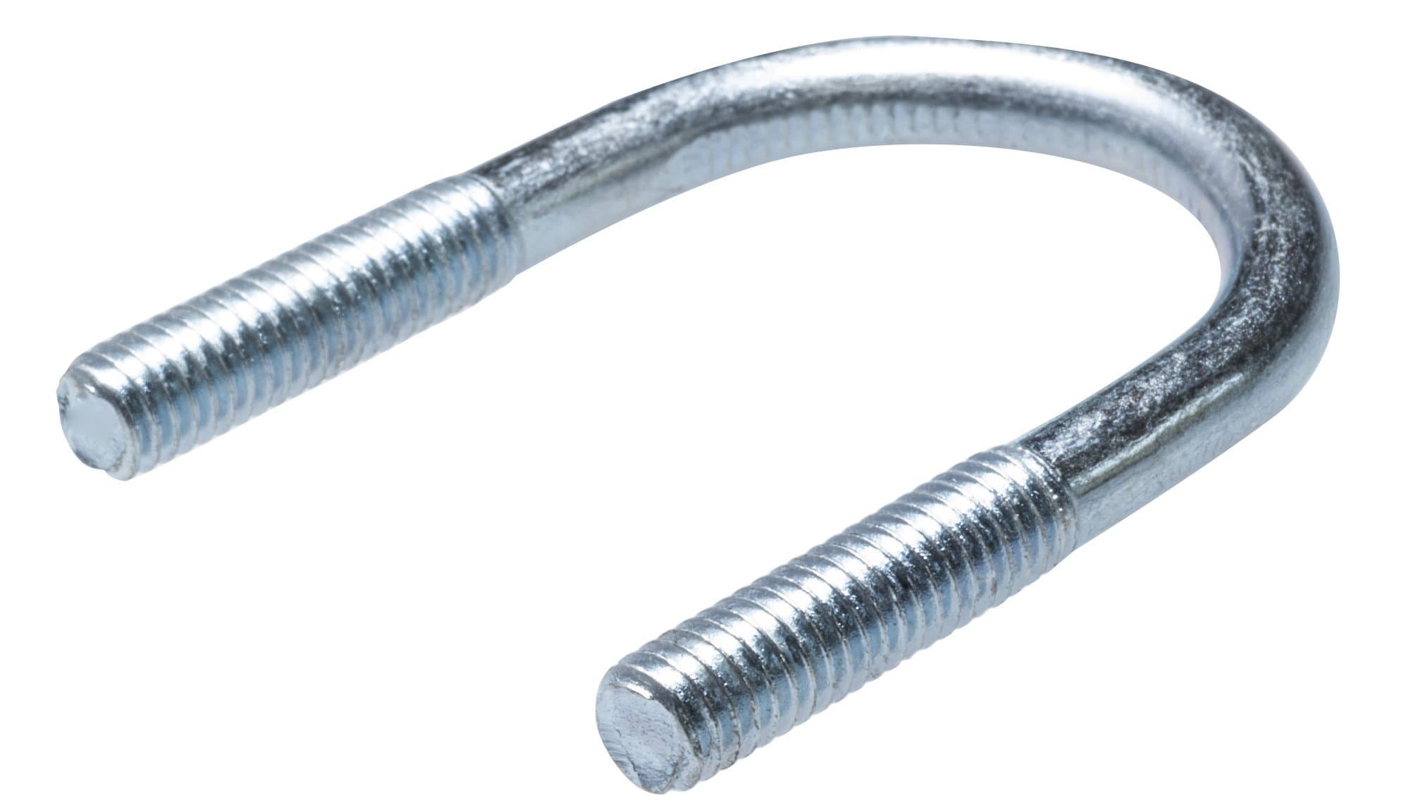 Artículo ABRAZADERA TIPO U SIN TUERCA GALVANIZADA 1-1/2X1/4 de nuestra sub línea UNICANAL SOLIDO CALIBRE 16 referente a la línea soporteria y sujecion