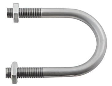 Artículo ABRAZADERA TIPO U INOXIDABLE 2-1/2X5/16 de nuestra sub línea UNICANAL SOLIDO CALIBRE 16 referente a la línea soporteria y sujecion