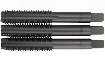 Artículo JUEGO DE MACHUELOS NF 3/8 de nuestra sub línea PUNTA PHILLIPS referente a la línea brocas machuelos y puntas