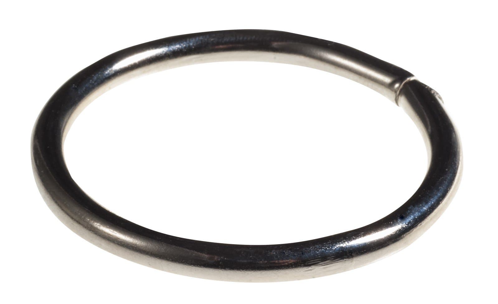 Artículo ARGOLLA NIQUELADA MM 38 de nuestra sub línea SEGURO TIPO OMEGA EXTERIOR NC referente a la línea seguros y cuñas