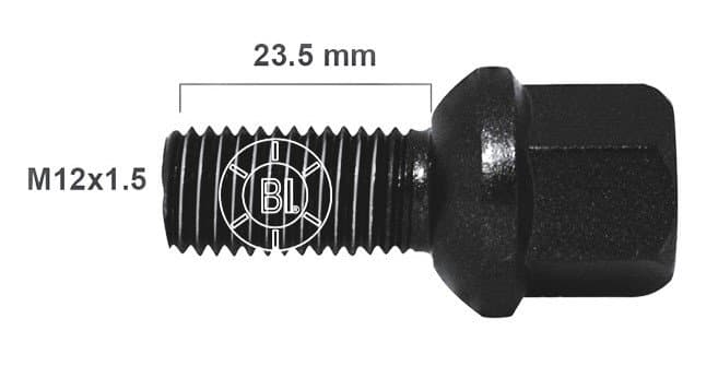 Artículo BIRLO RUEDA DERECHA M12-1.50X51.000 (2.01IN) BR30-007RP H33-163 3163-R de nuestra sub línea PERNO AGRICOLA referente a la línea automotriz