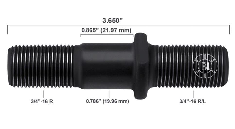 Artículo BIRLO EXTRA PESADO DERECHA 3/4-16X3.594 (91.28MM) BR50-001RP H22-011 2011-R de nuestra sub línea PERNO AGRICOLA referente a la línea automotriz