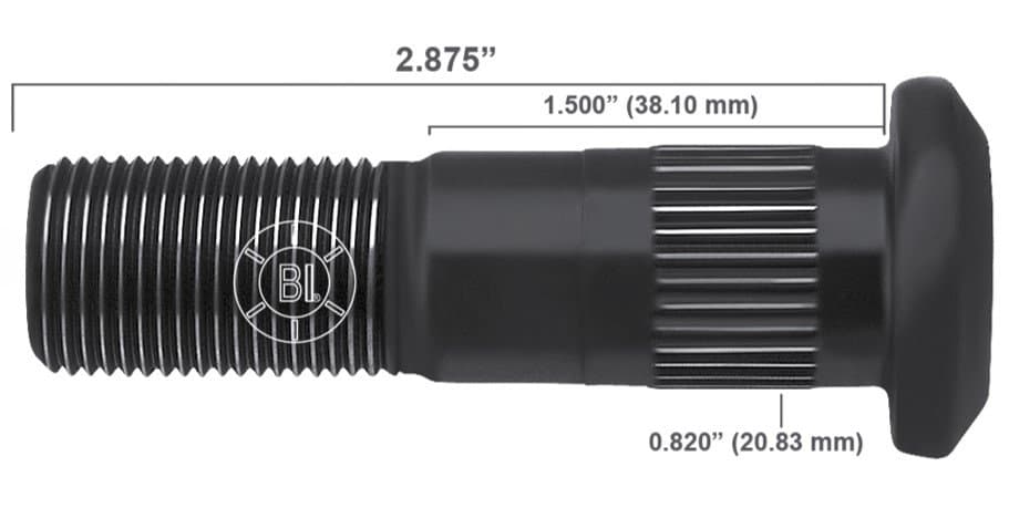 Artículo BIRLO EXTRA PESADO IZQUIERDA 3/4-16X2.875 (73.03MM) BR50-050LP H55-140 H55-126 5140-L de nuestra sub línea PERNO AGRICOLA referente a la línea automotriz