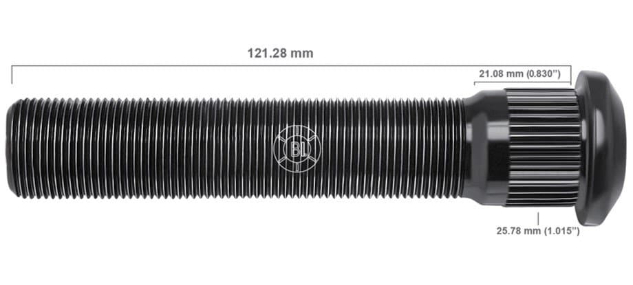 Artículo BIRLO EXTRA PESADO DERECHA M22-1.50X120.650 (4.75IN) BR50-137RP H99-727 9727-R de nuestra sub línea PERNO AGRICOLA referente a la línea automotriz