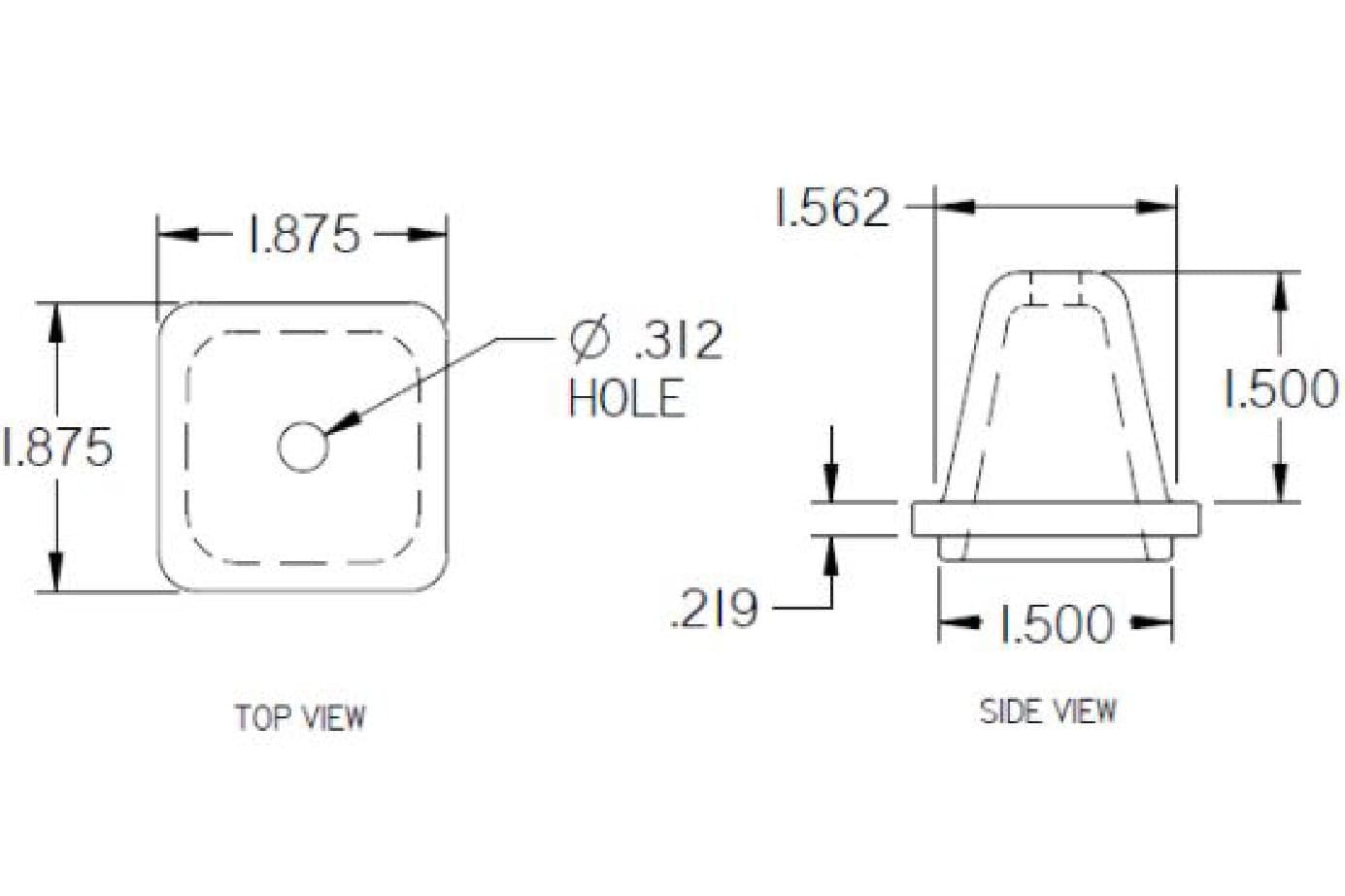 Artículo TAPON DE APILAMIENTO CUADRADO FUNDIDO 2 de nuestra sub línea TAPON DE APILAMIENTO FUNDIDO referente a la línea nesting caps