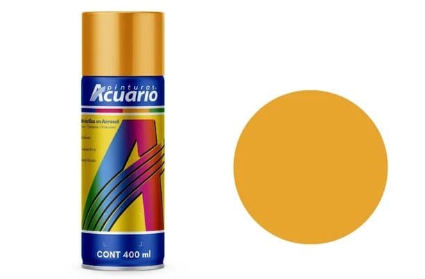 Artículo AEROSOL ACUARIO AMARILLO CROMO AA77705 de nuestra sub línea AEROSOLES referente a la línea aerosoles