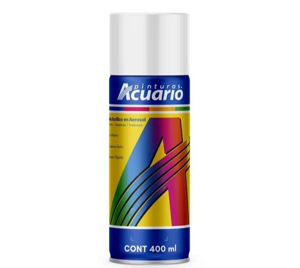 Artículo AEROSOL ACUARIO BLANCO MATE AA79605 de nuestra sub línea AEROSOLES referente a la línea aerosoles