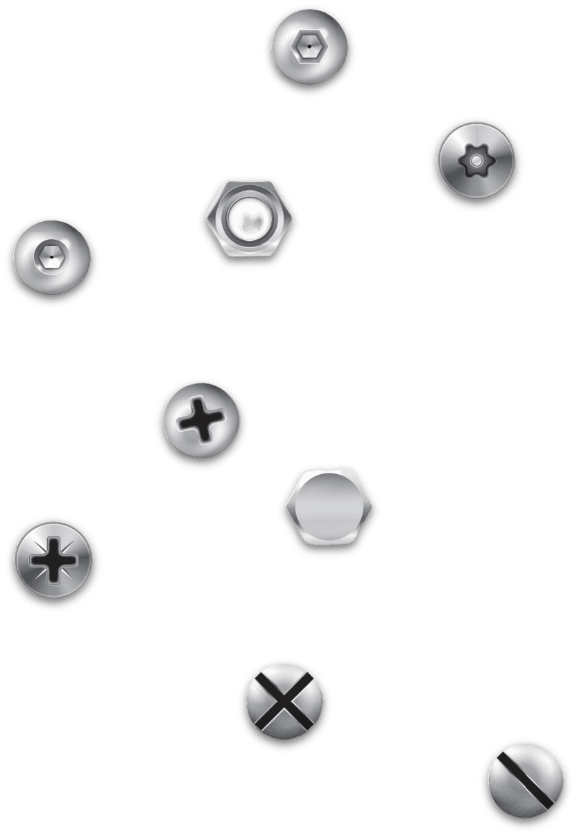 Conjunto pijas galvanizadas