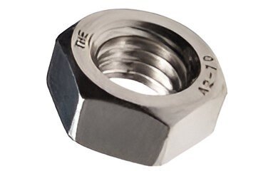 Artículo TUERCA HEXAGONAL T304 INOXIDABLE MM P0.45 2.5 de nuestra sub línea TUERCA HEXAGONAL LIVIANA G2 NC NATURAL referente a la línea tuercas