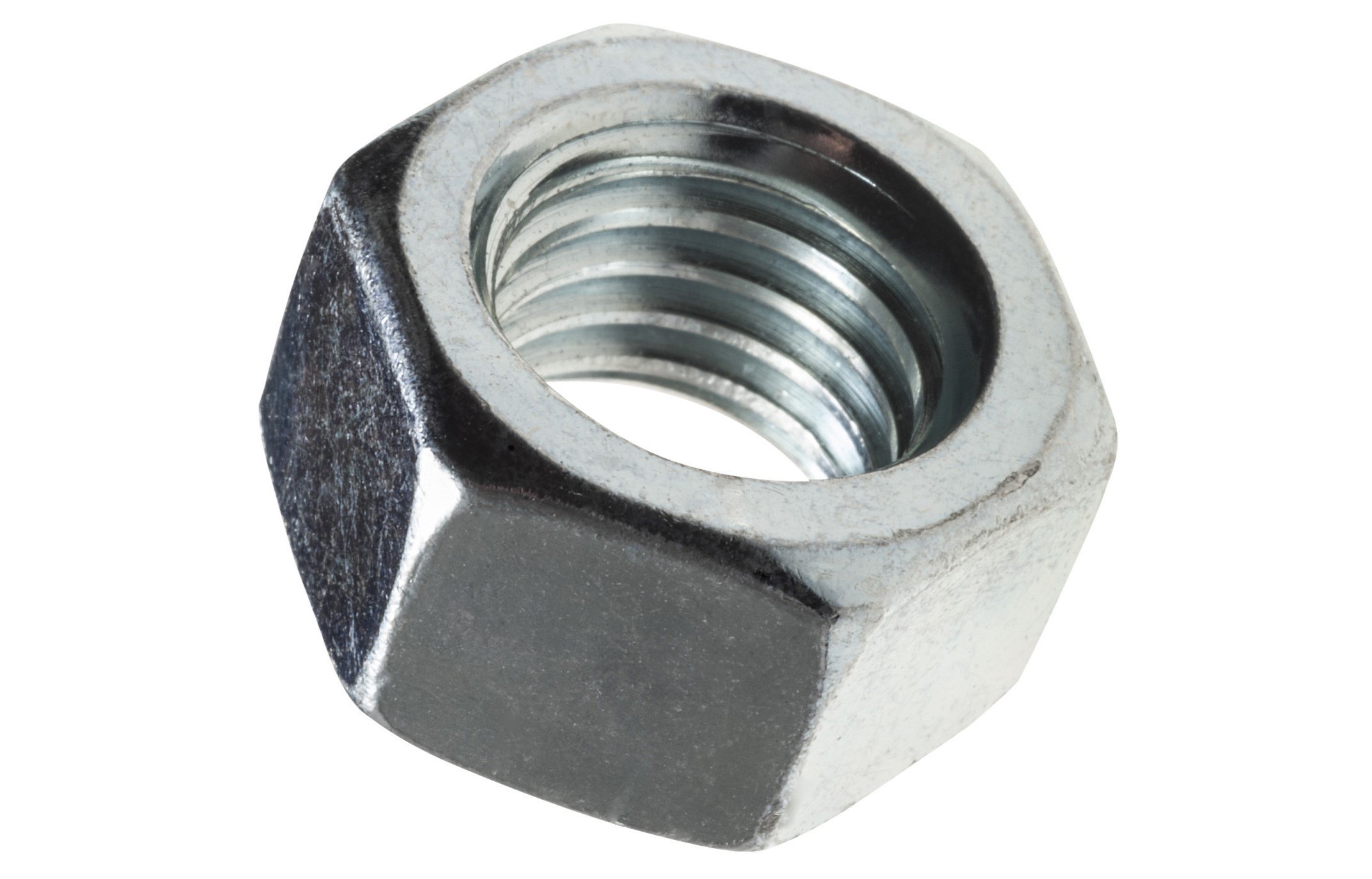 Artículo TUERCA HEXAGONAL IZQUIERDA NC GALVANIZADA 1/2 de nuestra sub línea TUERCA HEXAGONAL LIVIANA G2 NC NATURAL referente a la línea tuercas