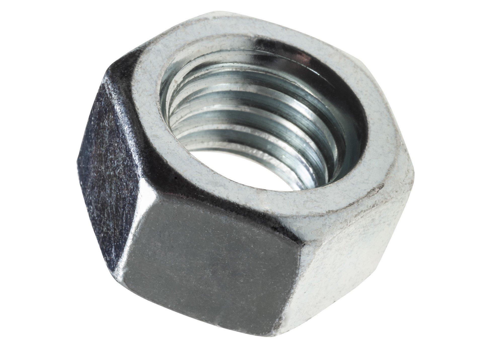 Artículo TUERCA HEXAGONAL IZQUIERDA MM P0.80 GALVANIZADA 5 de nuestra sub línea TUERCA HEXAGONAL LIVIANA G2 NC NATURAL referente a la línea tuercas