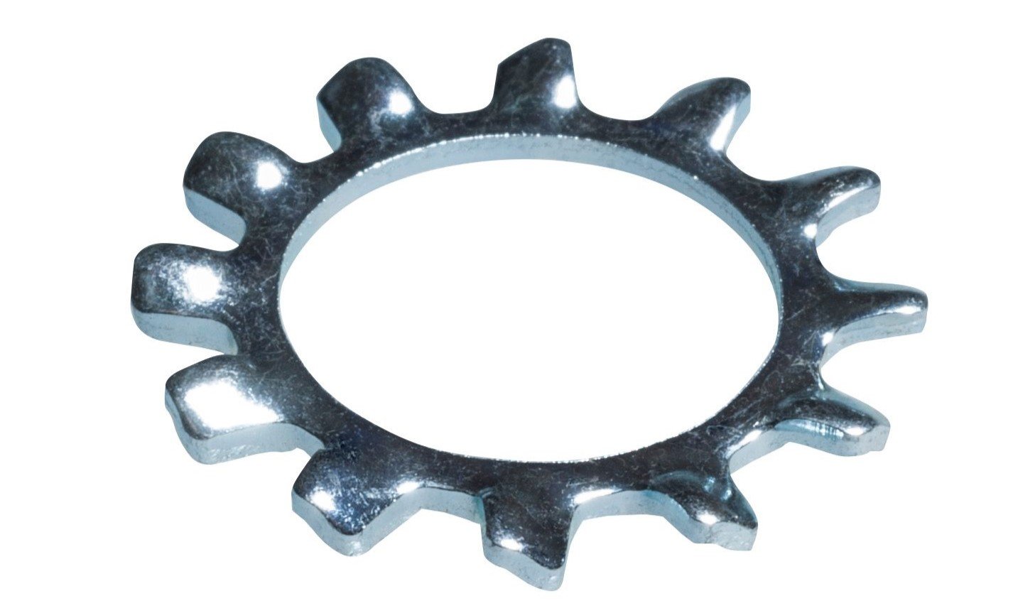 Artículo RONDANA ESTRIADA DIENTE EXTERNO NC GALVANIZADA 5/32 de nuestra sub línea RONDANA PLANA G2 NC NATURAL referente a la línea rondanas