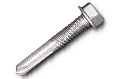 Artículo PIJA CABEZA HEXAGONAL PUNTA DE BROCA DE ALTA PENETRACION 12X1-1/4 de nuestra sub línea PIJA MULTIUSOS PHILLIPS NEGRA referente a la línea pijas