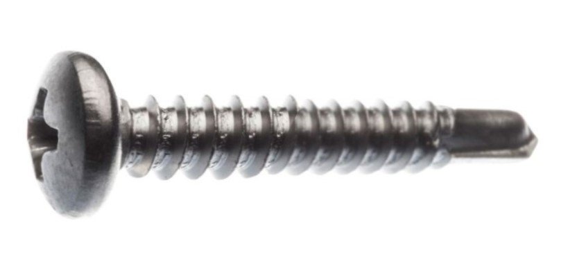 Artículo PIJA CABEZA FIJADORA PHILLIPS PUNTA DE BROCA INOXIDABLE 10X1 de nuestra sub línea PIJA MULTIUSOS PHILLIPS NEGRA referente a la línea pijas