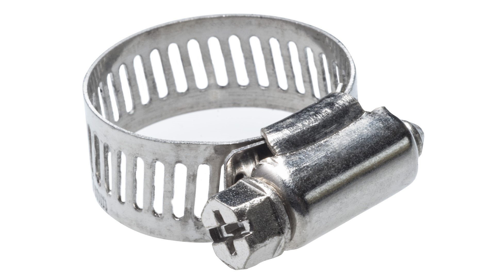 Artículo ABRAZADERA SIN FIN MINI TAPA INOXIDABLE 4 (5.6-16MM) de nuestra sub línea UNICANAL SOLIDO CALIBRE 16 referente a la línea soporteria y sujecion