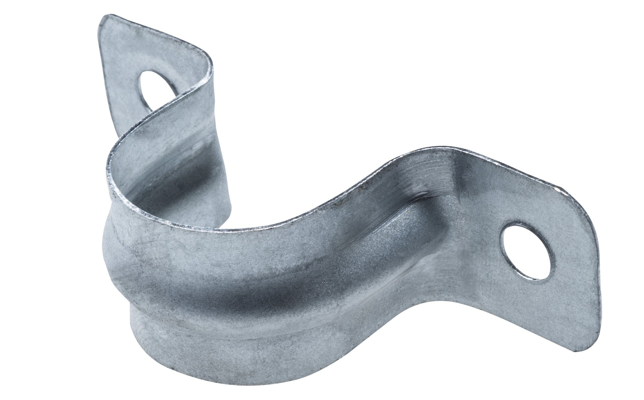 Artículo ABRAZADERA TIPO OMEGA GALVANIZADA 3/4 de nuestra sub línea UNICANAL SOLIDO CALIBRE 16 referente a la línea soporteria y sujecion