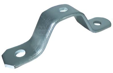 Artículo ABRAZADERA TRAPECIO GALVANIZADA 3/8 de nuestra sub línea UNICANAL SOLIDO CALIBRE 16 referente a la línea soporteria y sujecion