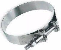 Artículo ABRAZADERA DE ALTA PRESION GALVANIZADA (56-59) de nuestra sub línea UNICANAL SOLIDO CALIBRE 16 referente a la línea soporteria y sujecion