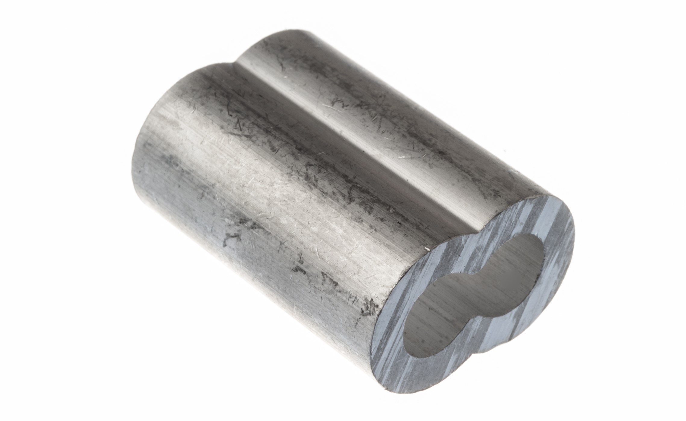 Artículo CASQUILLO DOBLE DE ALUMINIO PARA CABLE DE ACERO 5/16 de nuestra sub línea CASQUILLO DE ALUMINIO PARA CABLE DE ACERO referente a la línea accesorios y más