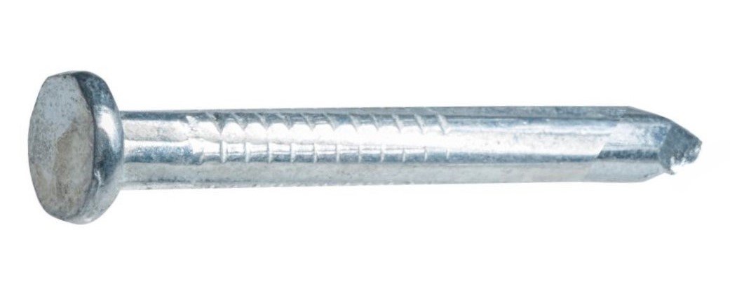 Artículo CLAVO LISO PARA CONCRETO GALVANIZADO 1-1/2 CAL.12.5 de nuestra sub línea UNICANAL SOLIDO CALIBRE 16 referente a la línea soporteria y sujecion