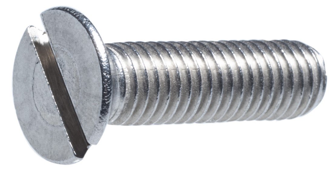 Artículo TORNILLO CABEZA PLANA RANURADA T304 INOXIDABLE MM 3X6 de nuestra sub línea TORNILLO COCHE G2 NC NATURAL referente a la línea tornillos varios