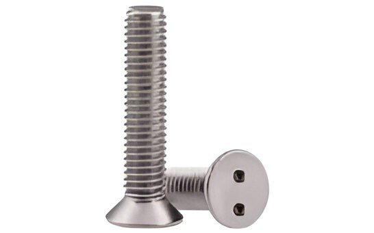 Artículo TORNILLO DE SEGURIDAD CABEZA PLANA SERPIENTE T304 INOXIDABLE MM 6X20 de nuestra sub línea TORNILLO COCHE G2 NC NATURAL referente a la línea tornillos varios