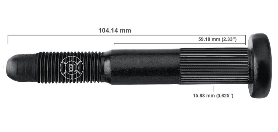 Artículo BIRLO RUEDA DERECHA M14-1.50X104.140 (4.10IN) BR10-055RP H11-171 1168-R de nuestra sub línea PERNO AGRICOLA referente a la línea automotriz