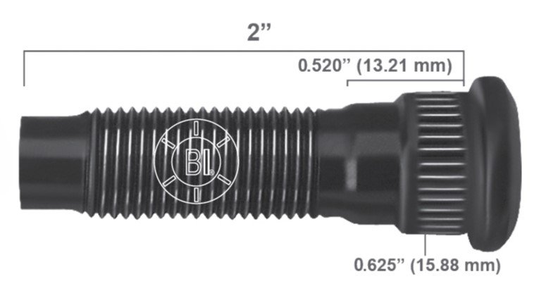 Artículo BIRLO RUEDA DERECHA 1/2-20X2.000 (50.80MM) BR30-030RP H33-169 3169-R de nuestra sub línea PERNO AGRICOLA referente a la línea automotriz