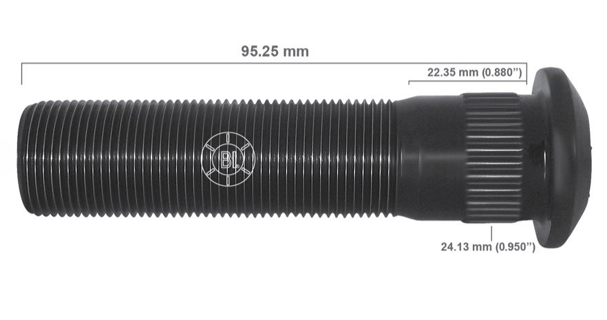 Artículo BIRLO EXTRA PESADO DERECHA M22-1.50X94.000 (3.70IN) BR50-112RP H99-740 9740-R de nuestra sub línea PERNO AGRICOLA referente a la línea automotriz