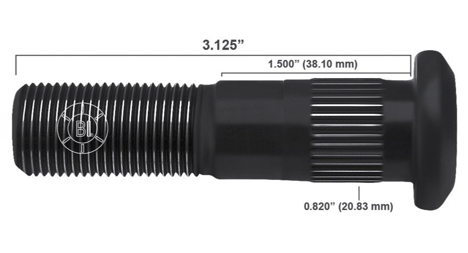 Artículo BIRLO EXTRA PESADO DERECHA 3/4-16X3.125 (79.38MM) BR50-148RP H55-239 5139A-R de nuestra sub línea PERNO AGRICOLA referente a la línea automotriz