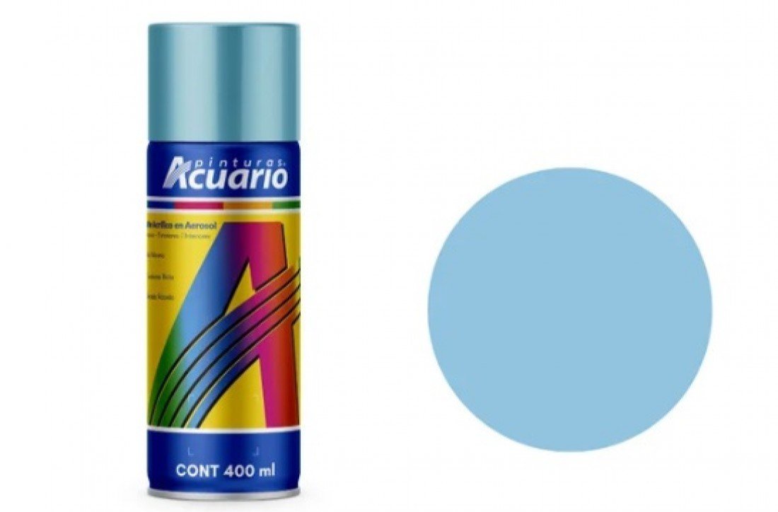 Artículo AEROSOL ACUARIO AZUL CIELO AA77005 de nuestra sub línea AEROSOLES referente a la línea aerosoles