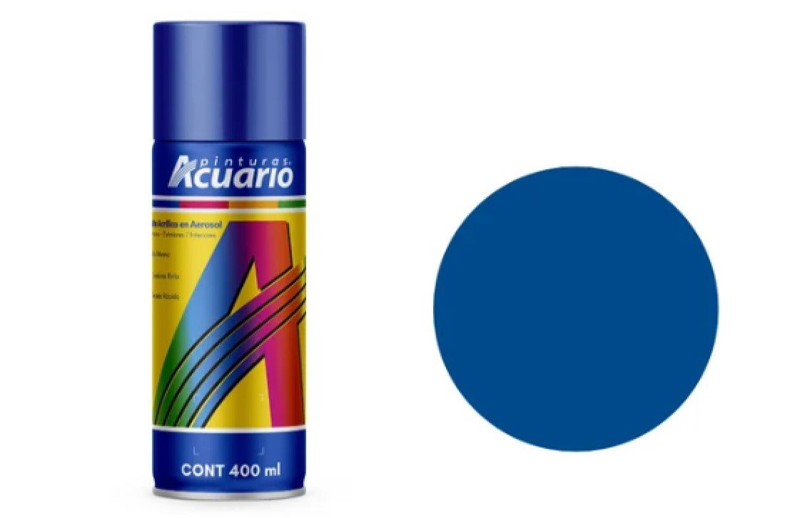 Artículo AEROSOL ACUARIO AZUL ESPANOL AA74505 de nuestra sub línea AEROSOLES referente a la línea aerosoles