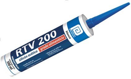 Artículo PENS RTV 200 BLANCO CARTUCHO 300ML 3SRT00244 de nuestra sub línea ABRASIVOS referente a la línea adhesivos y abrasivos