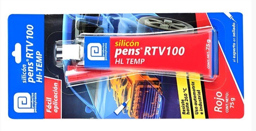 Artículo PENS RTV 100 ROJO TUBO 75GR 3SRT00242 de nuestra sub línea ABRASIVOS referente a la línea adhesivos y abrasivos